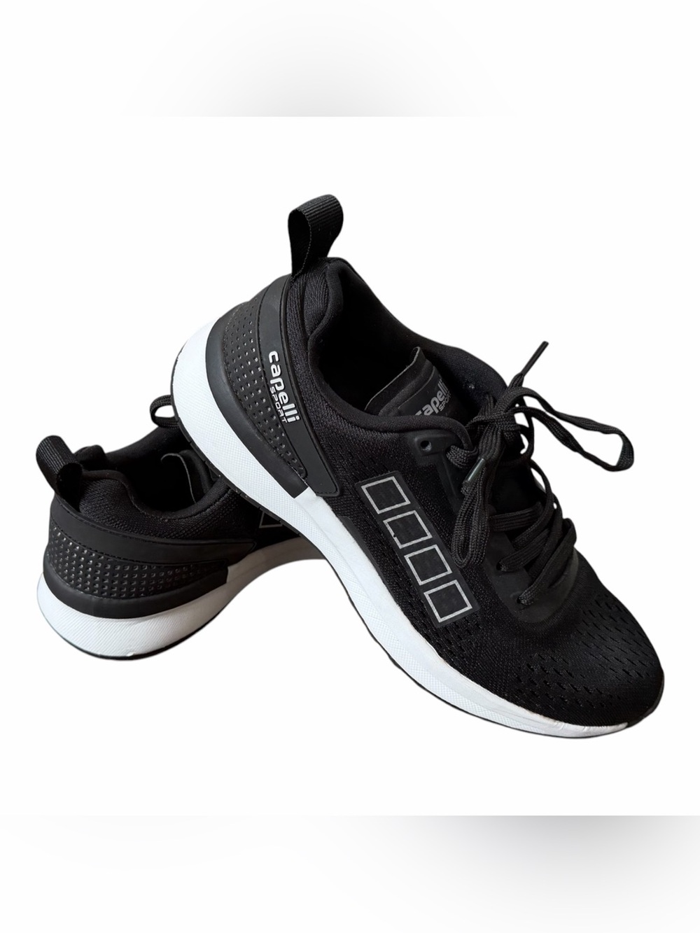 Capelli Sport Running Shoes US Men Size  5.5 Women Size 7  Unisex Black New